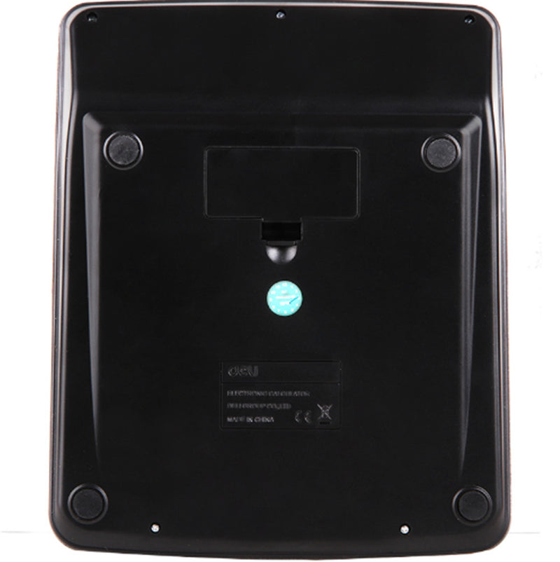 Deli 1512 Calculator Financial Office Supplies Computer 12 Big Key Crystal Button