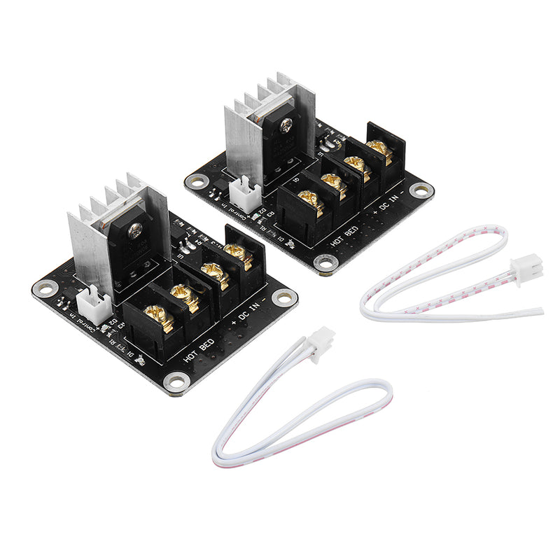 25A 50*60mm High Power Heated Bed Expansion Power Module MOS Tube with Wire 3D Printer Part