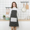 Modern Simple Style Cotton Women Aprons Adjustable Sleeveless Cooking Work Aprons Kitchen