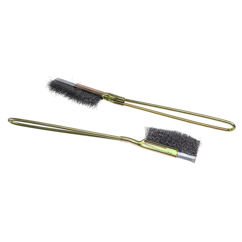 3D Printer Cleaning Nozzle Cleaning Brush Box with Clean Brush Soft Iron Wire Industrial Rust Removal Brush + Nozzle Cleaning Needle