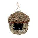 Straw Birdhouse for Parrot Hamster Small Animal's Cage Birds Breeding Bird House Home Hanging Decorations