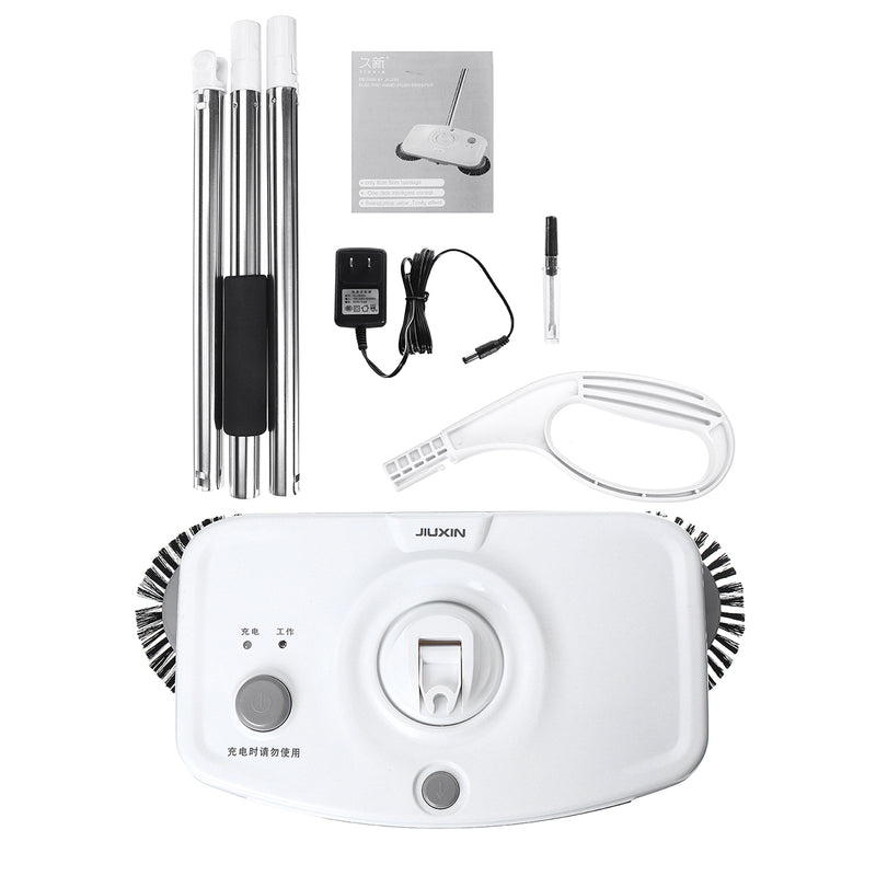 Wireless Electric Floor Mop Rotary Rechargeable Home Scrubber Polisher Cleaner