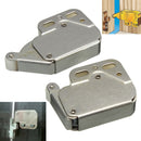 2pcs Mini Tip Catch Spring Loaded Cupboard Caravan Door Cabinet Boat Latch Lock