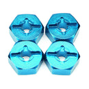 On-road Racing Wheels Conversion Set For RC 1/18 Wltoys A959 A969 A979 Blue/Red/Gold/Titanium