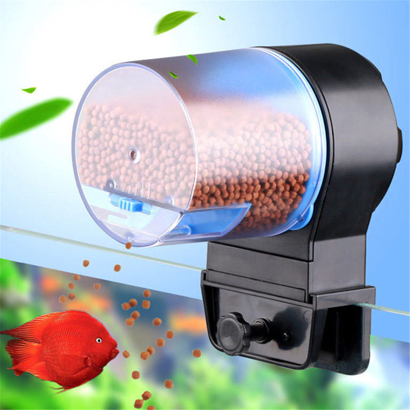 Sunsun AK-01S/02/03 Aquarium Automatic Fish Feeder Timing Control Auto Food Dispenser