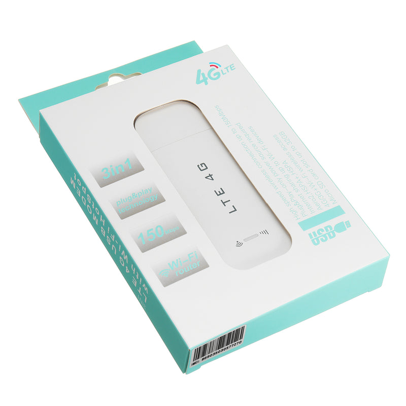 Portable WIFI 4G Router LTE 4G Wireless Router Mobile Wi-Fi Hotspot SIM Card