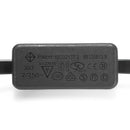OBD2 16 Pin Male to Female with Switch Cord Extension Cable Adapter Connector