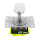Dual Players Red PC USB Encoders Double Joysticks Push Buttons DIY Set Kit Arcade Game controller