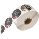 500Pcs/Set Round Thank You Stickers Paper Envelope Packaging Gift Label Roll Tape