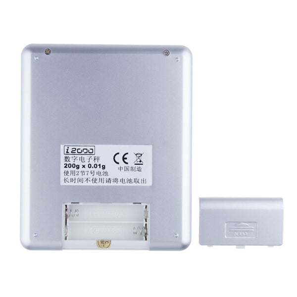 Honana 500g/0.01g Electronic Kitchen Weight Scale High-Precision Mini Pocket Digital Scale