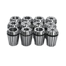 12pcs ER16 Spring Collet Set 1/32 to 3/8 Inch Chuck Collet For CNC Milling Lathe Tool
