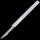 10Pcs Carving Surgical Blades DIY Cutting Tool PCB Repair Animal Surgical Tool with Handle