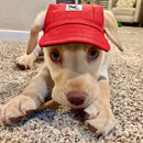 Summer Pet Dog Cute Print Cap Baseball Hat Small Dog Outdoor Hat Baseball Cap Pet Grooming Dog Hat Pets Accessories For Dogs Cats