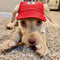 Summer Pet Dog Cute Print Cap Baseball Hat Small Dog Outdoor Hat Baseball Cap Pet Grooming Dog Hat Pets Accessories For Dogs Cats