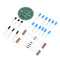 DIY LED Round Flash Electronic Production Kit Component Soldering Training Practice Board