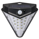 32 LED Solar Power PIR Motion Sensor Wall Light Outdoor Lamp 4 Sides Waterproof