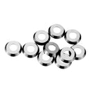 Machifit 10pcs 15mm 152.5-30 Round Carbide Insert Cutter for Wood Turning Lathe Tool