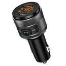 Bakeey QC3.0 Dual USB LED Display bluetooth FM Transmitter Car Charger MP3 Player For iPhone 8Plus XS 11Pro Huawei P30 Pro Mate 30 5G S10+