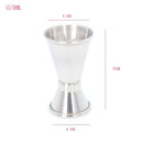 Stainless Steel Double Single Shot Measure Jigger Bar Cocktail Drink Cup Party Mixing Cup