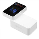 Bakeey Foldable Design QC3.0 4 USB Type C Wireless USB Charger Socket EU US UK With LCD Display