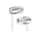 AUGIENB 3.5mm Wired Control Earphone Bass Stereo Earbuds Headphone with Mic for iPhone Xiaomi Huawei