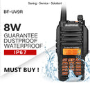 BAOFENG-UV-9R Walkie Talkie IP67 Waterproof Dual Band 136-174/400-520MHz Ham Radio 8W 10KM Range