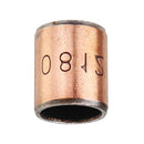 Machifit 10pcs 8x10x12mm Ball Bearing Bushing Copper Alloy Bearing Bushing