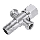 G1/2 Stainless Steel Double Outlet Angle Valve Bidet Faucet Accessories
