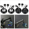 7/8inch Round Handlebar Rearview Mirrors Universal Motorcycle Handle Bar End Cafe Racer