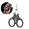 ZANLURE Tungsten Steel Sawtooth Fishing Scissors For Cutting PE Line Lead Weight Fishing Tackle