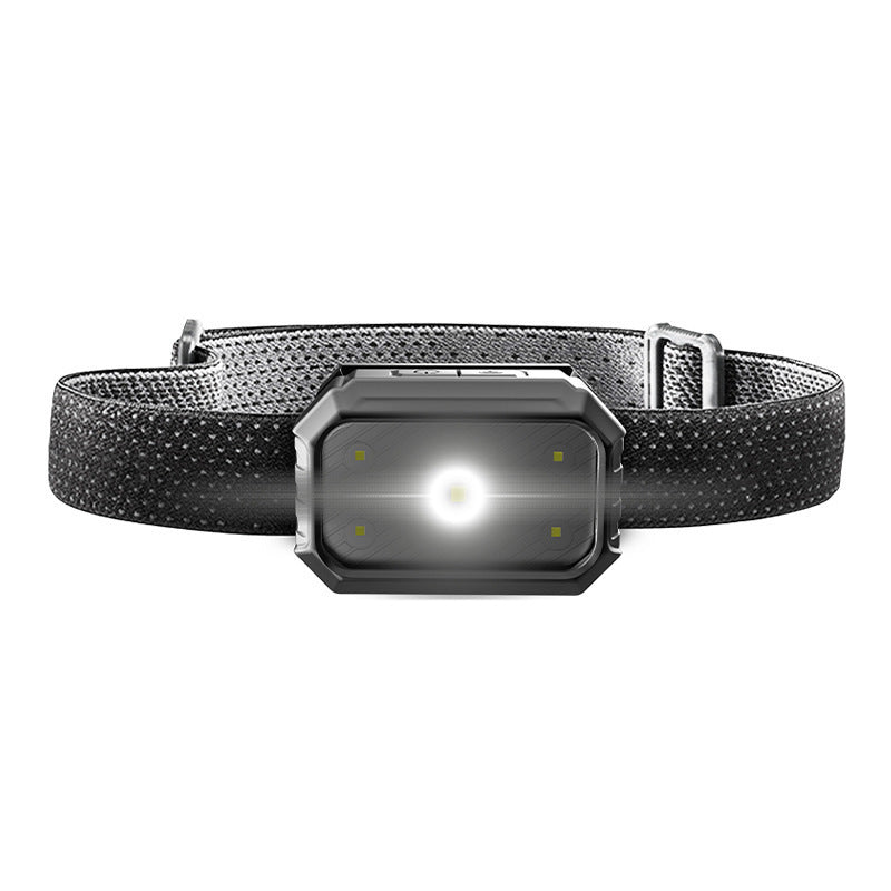 YUANTOOSE XPE Headlamp 45 Adjustable USB Reachargeable Induction Flashlight Camping Hunting Cycling