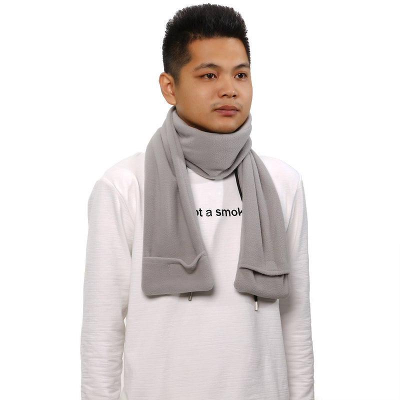 Electric Heating Scarf Battery Operated Winter Warming Cotton Heated Scarf 150CM