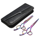 Y.F.M Professional Hairdressing Thinning Plat Cutting Hair Scissors Shears Set Comb