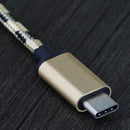 Bakeey Type-C Male to USB 3.1 Female OTG Gold Braided Adpater Cable Converter for S8 Xiaomi 6 Letv
