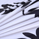 3 PCS Bedding Sets Black And White Printing Quilt Cover Pillowcase For Queen Size