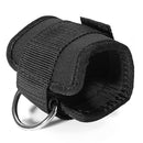 Fitness Ankle D Ring Straps Gym Weight Lifting Exercise Cuff Pulley Attachment Leg Strength Training Foot Support Buckle