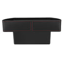 Multiple Grid PU Car Seat Crevice Storage Box Seat Gap Organizer Pocket Phone Holder