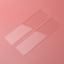 2Pcs 225x54mm Acrylic Clear Cutting Embossing Board Plates for Sizzix Big Shot