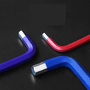 Drillpro 9Pcs 1.5mm-10mm Mini All-in-one Colorful Ball-End Hex L Wrench Key Screwdriver Set Powerful Repair Tools