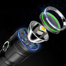 WARSUN P50 1000 Lumens 5 Modes USB Rechargeable Flashlight 18650 Flashlight EDC Work Lamp Waterproof LED Torch