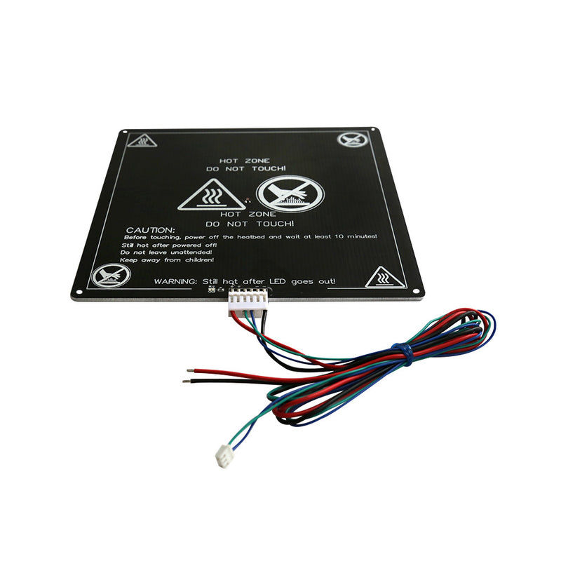 Anet 220x220x3mm 120W 12V MK3 Aluminum Board PCB Heated Bed With Wire For 3D Printer