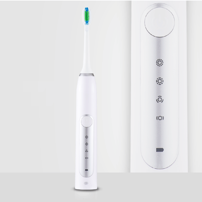 Mr.Handx Sonic Electric Toothbrush Smart 4 Brushing Mode Wireless Sensor Charging IPX7 Waterproof