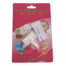 Portable Nontoxic Baby Pacifier Nipple Digital Thermometer Safety Mouth Celsius White