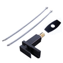 Oil Rubbed Square Faucet Bathroom Single Tap Basin Waterfall Spout Sink Mixer