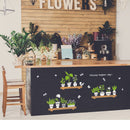 Miico SK6093 Home Glass Door And Window Stickers Creative Decorative Wall Sticker DIY Stickers