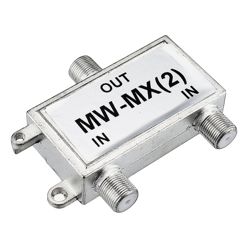 TV Signal and Frequency/MW - MX2 Double Antenna Vombiner/UU Mixer