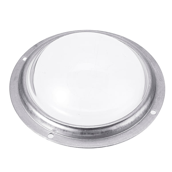 100MM 100 Waterproof Optical Glass Lens + Aluminum Ring + Plastic Circle For 20W-100W High Power LED Chips