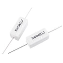 50pcs BPR56 5W 0.5R 0.5 Ohm 5w Non-inductive Ceramic Cement Resistor Wirewound Resistance
