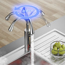 3300W Electric Hot Water Heater Faucet LED Ambient Light Temperature Display Instant Hot Water Heating Tap