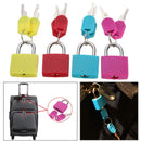 Travel Mini Brass Padlock with 2 keys Set Luggage Suitcase Bag Safe Secure Lock